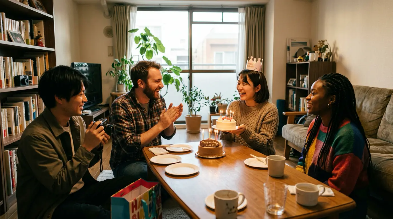 誕生日メッセージで学ぶネイティブ英語の省略発音解説 | ネイティブ英語特化型リスニング教材リアルガチリスニング