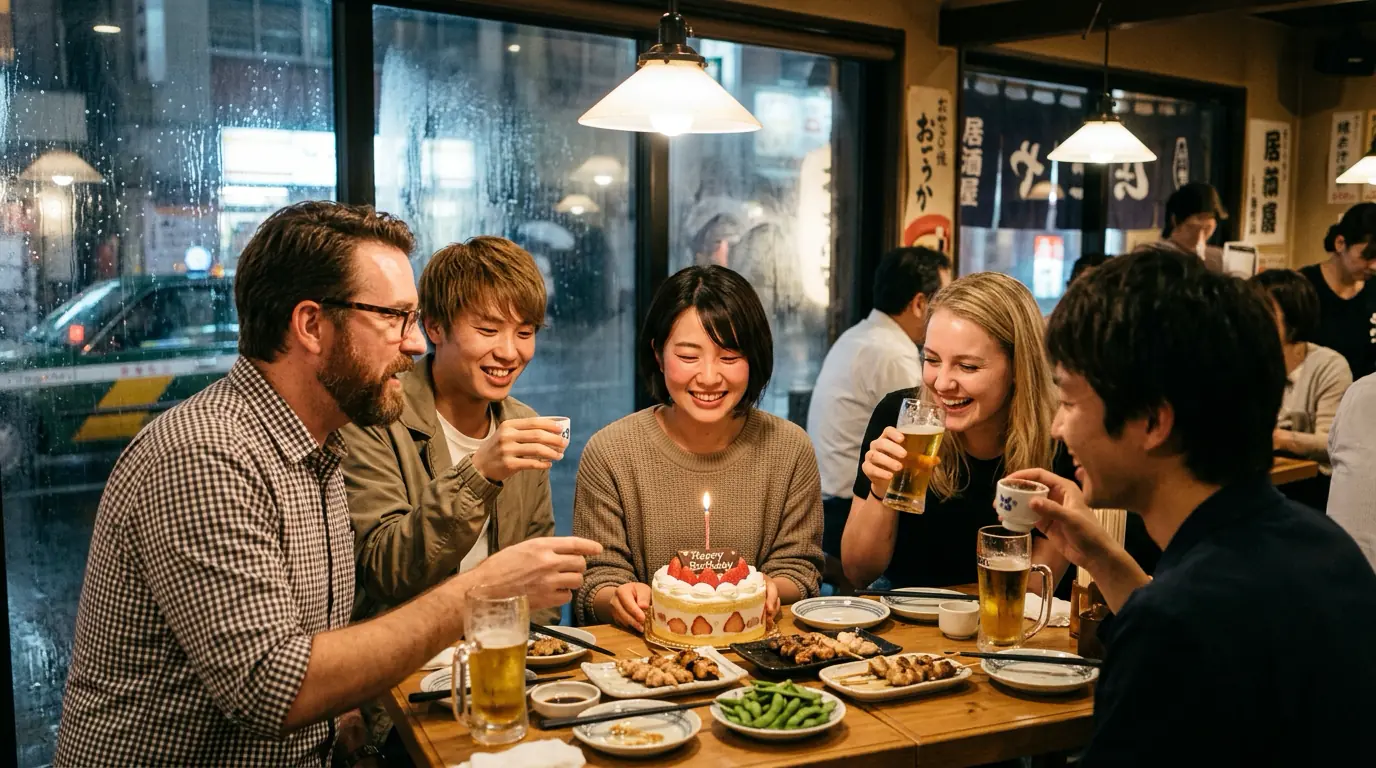 誕生日パーティーでのネイティブ英語表現と省略発音の実例 | ネイティブ英語特化型リスニング教材リアルガチリスニング