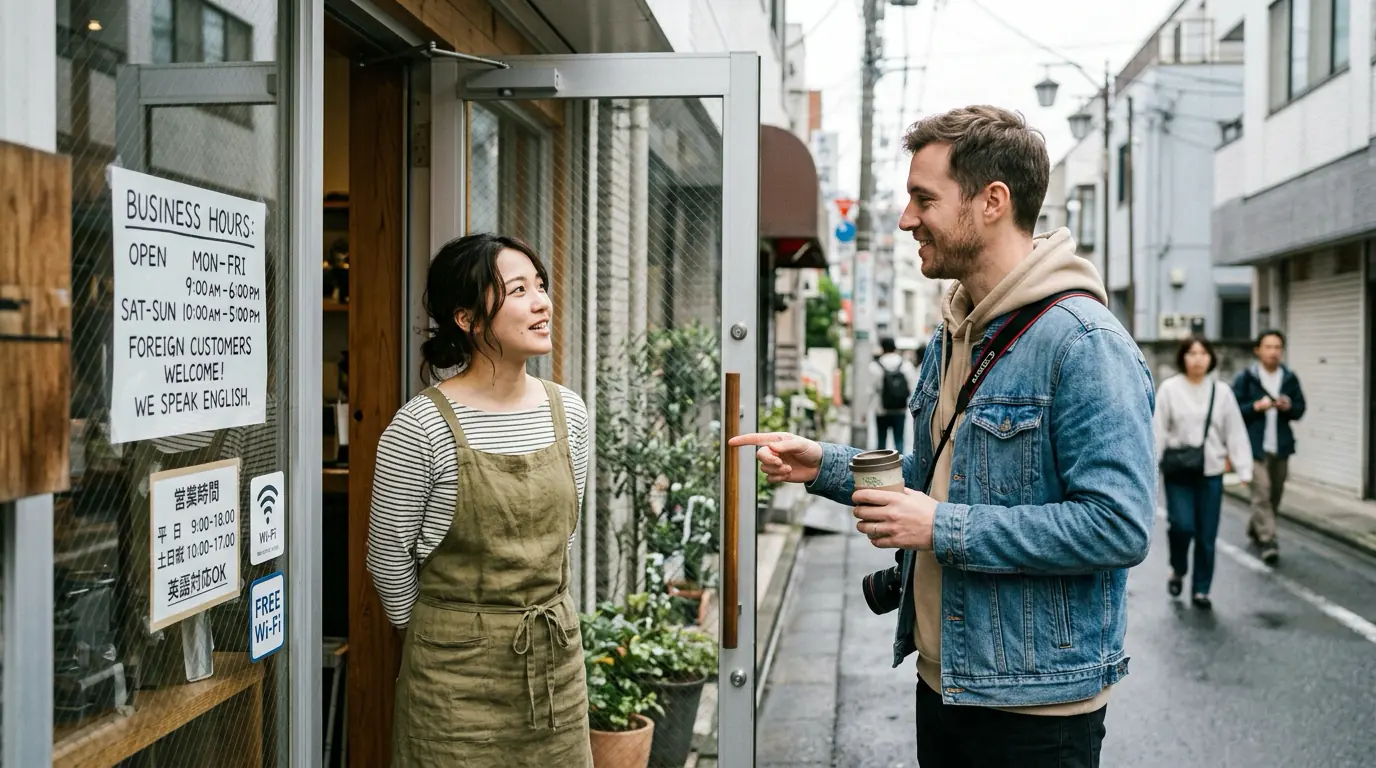 海外でよく見る営業時間表記の実例 | ネイティブ英語特化型リスニング教材リアルガチリスニング