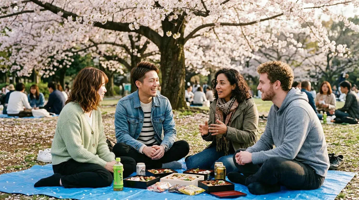 桜とお花見を英語で説明する基本表現の解説 | ネイティブ英語特化型リスニング教材リアルガチリスニング