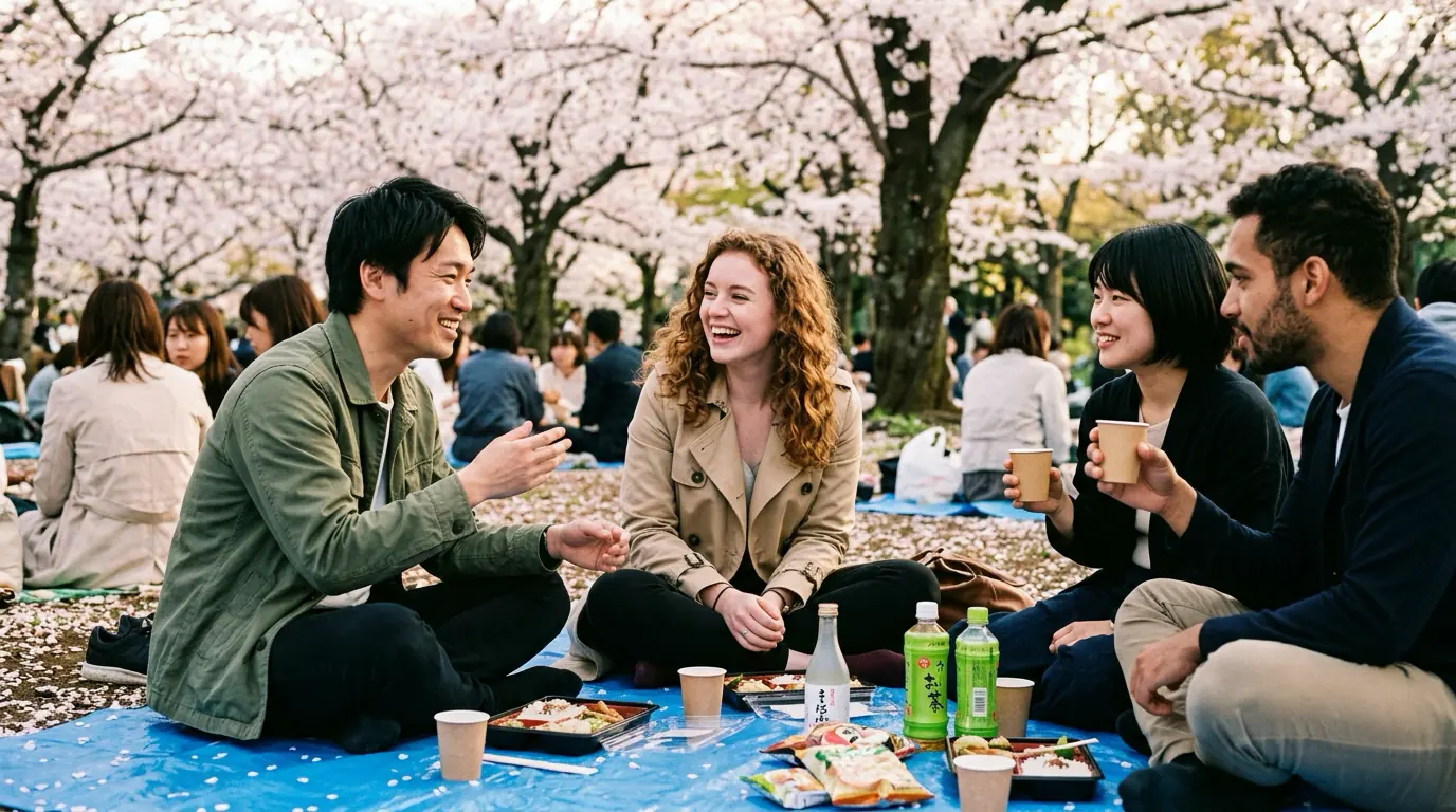 桜・お花見英語会話でのリスニング上達法とネイティブ発音のコツ | ネイティブ英語特化型リスニング教材リアルガチリスニング