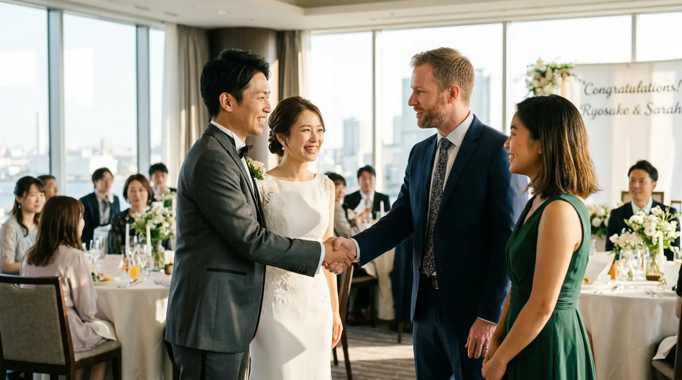 結婚式で使える英語のお祝いフレーズと自然な言い方