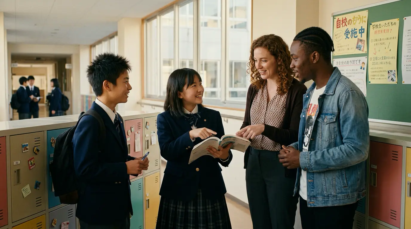 中学英語勉強法の3つのコツを示すイメージ図 | ネイティブ英語特化型リスニング教材リアルガチリスニング