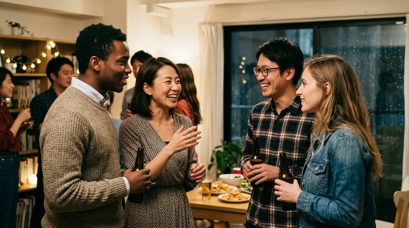 パーティでの英会話が困難な理由の解説 | ネイティブ英語特化型リスニング教材リアルガチリスニング