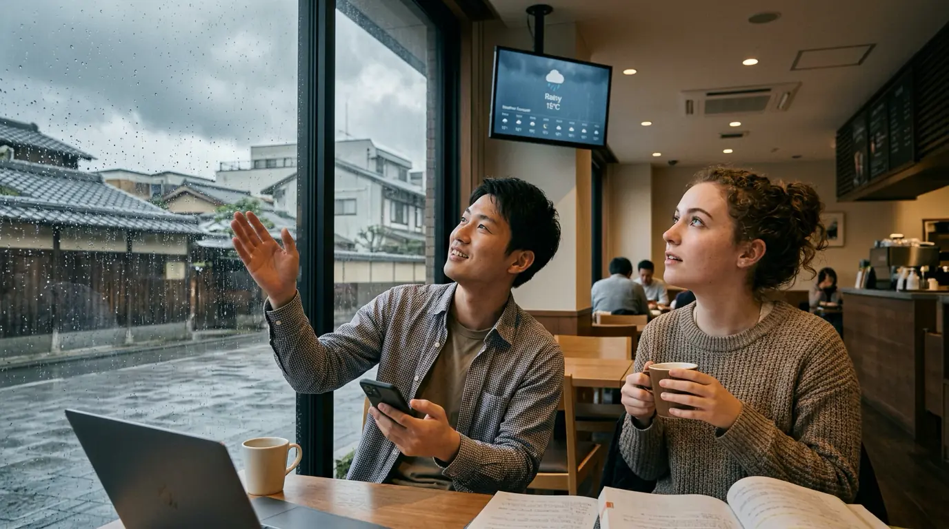 ネイティブがよく使う天気表現の実例 | ネイティブ英語特化型リスニング教材リアルガチリスニング