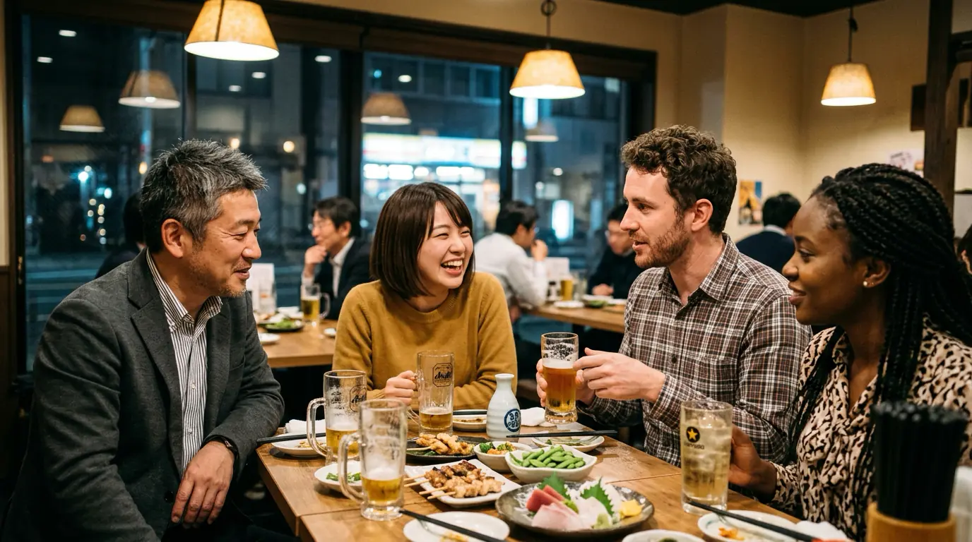 乾杯と飲み会で使える英語フレーズの実用例 | ネイティブ英語特化型リスニング教材リアルガチリスニング