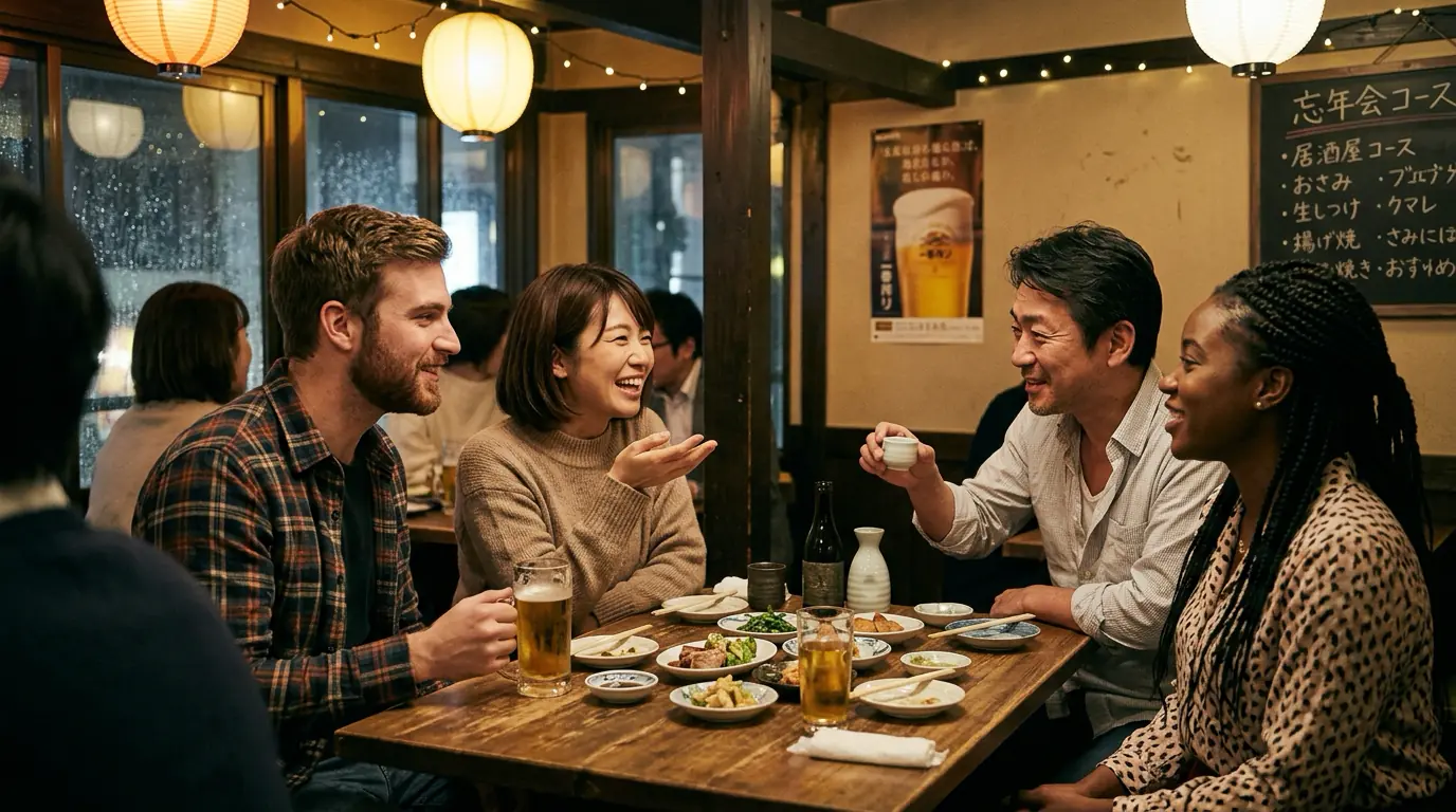 忘年会英語表現の総まとめとリスニング上達のポイント | ネイティブ英語特化型リスニング教材リアルガチリスニング
